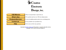 Tablet Screenshot of c-e-d-inc.com